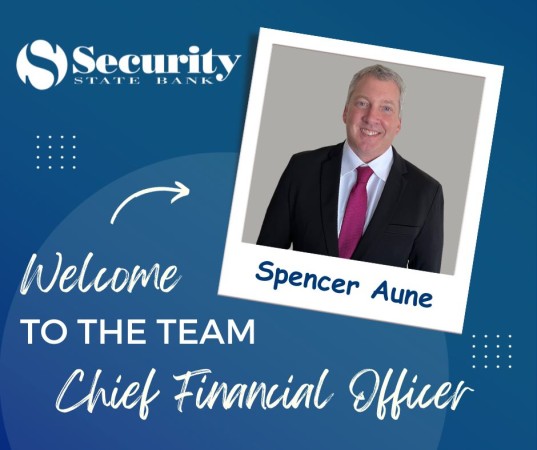 Image of Spencer Aune, new Chief Financial Officer.